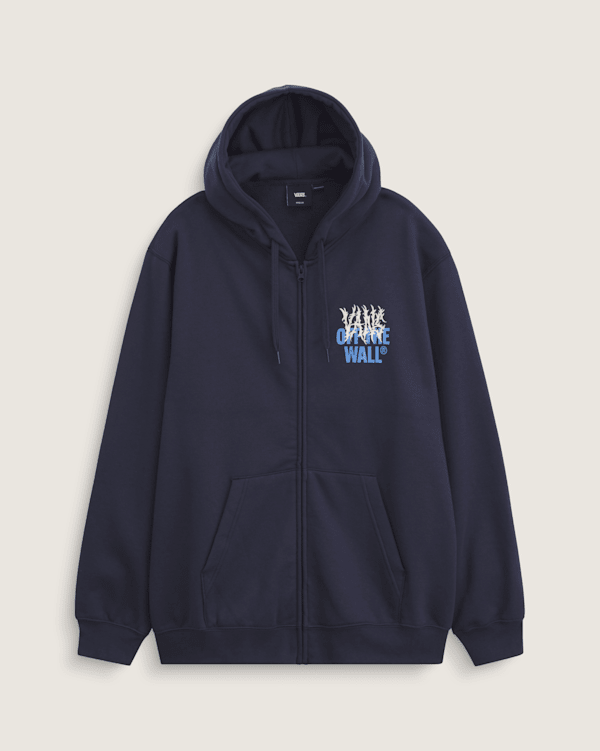 Metal Wall Zip Hoodie en Parisian Night Blue | Vans CA