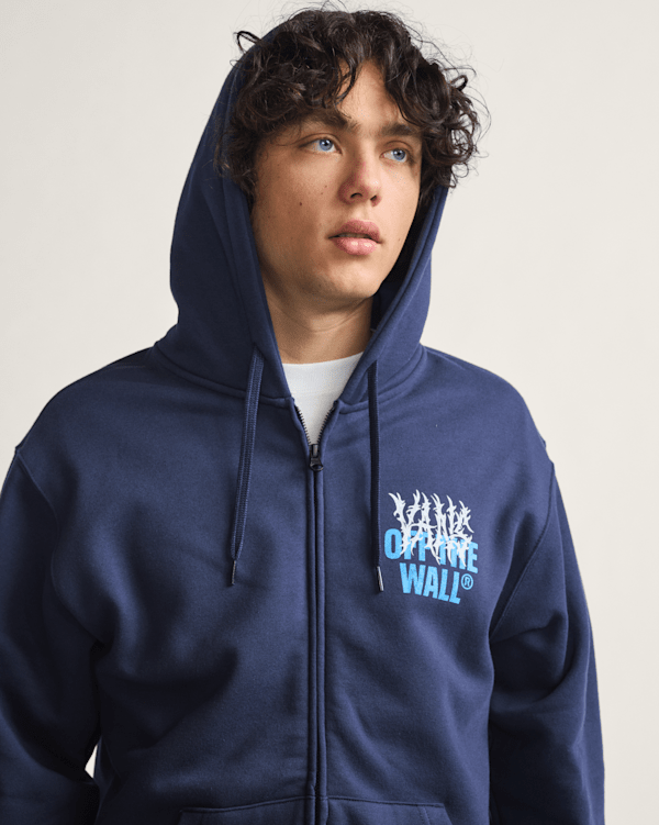 Metal Wall Zip Hoodie