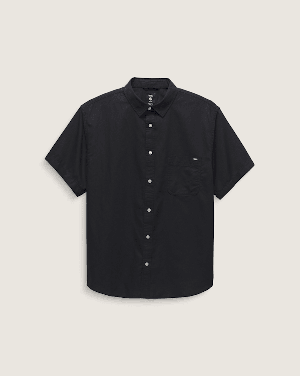 Lawson Solid Woven Shirt in Black | Vans
