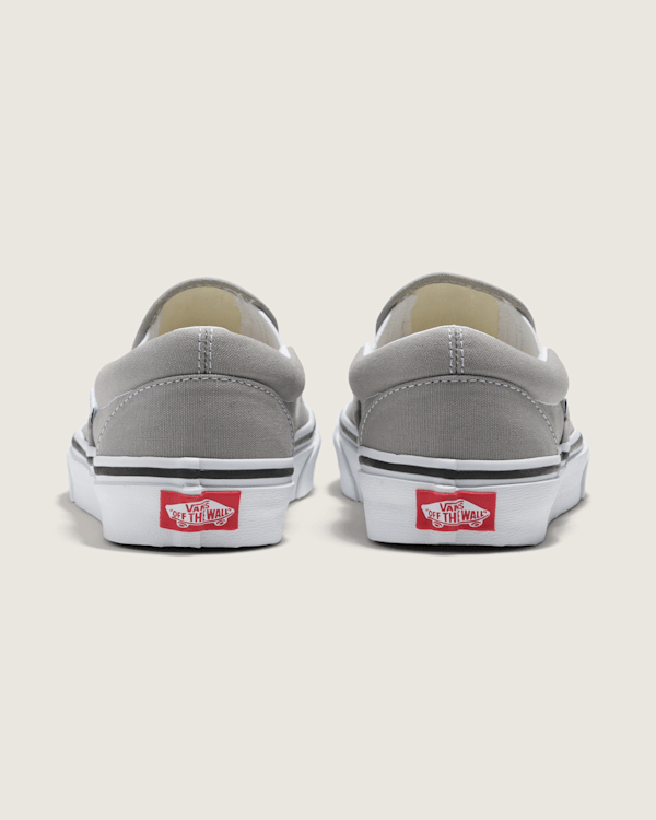 Vans Classic Slip On Dove Gray Vans Vans Classic Slip-On Drizzle