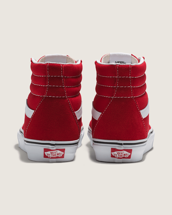 Sk8-Hi Shoe in Racing Red / True White | Vans