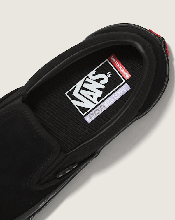 Vans | Skate Slip-On Black/Black Skate Shoe