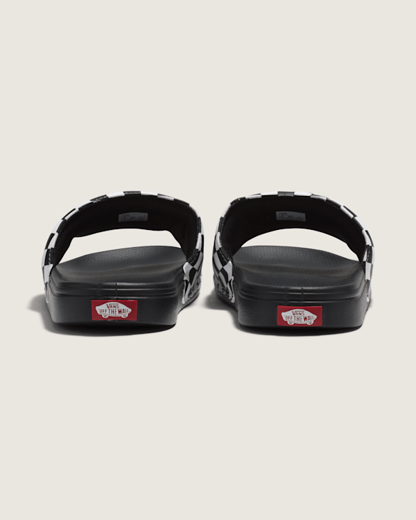 Vans | La Costa Slide-On Checkerboard True White/Black Sandals