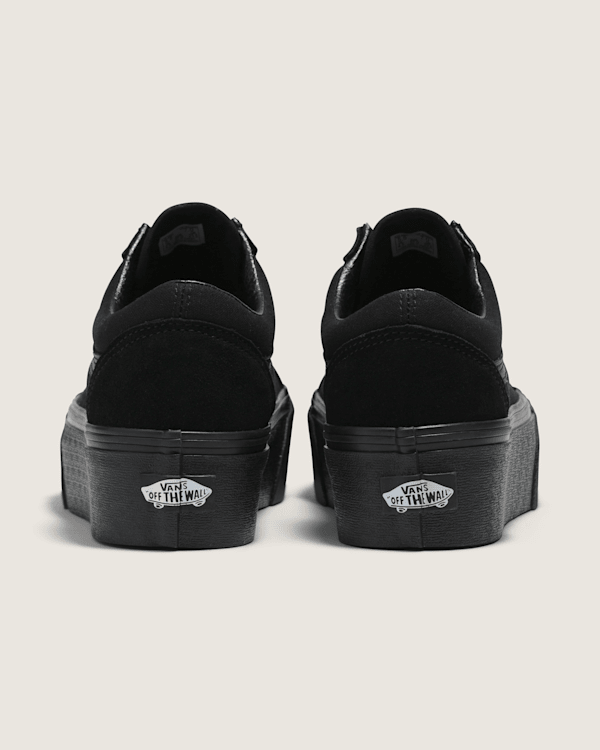 スニーカー VANS Black fabric Old Skool Platform sneakers Vans Black Fabric Old Skool Platform Sneakers | ModeSens