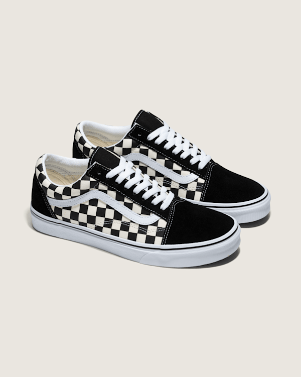 【Vans】★スニーカー★ Old Skool Checkerboard Shoe Old Skool Checkerboard Shoe in Black / White | Vans