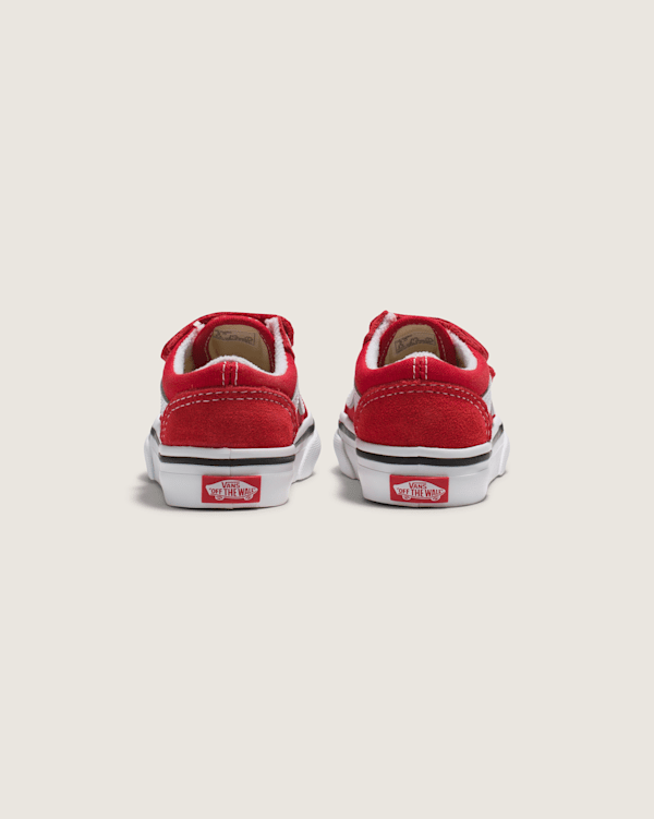 sneakers toddler red checkerboard vans Toddler Old Skool V Shoe