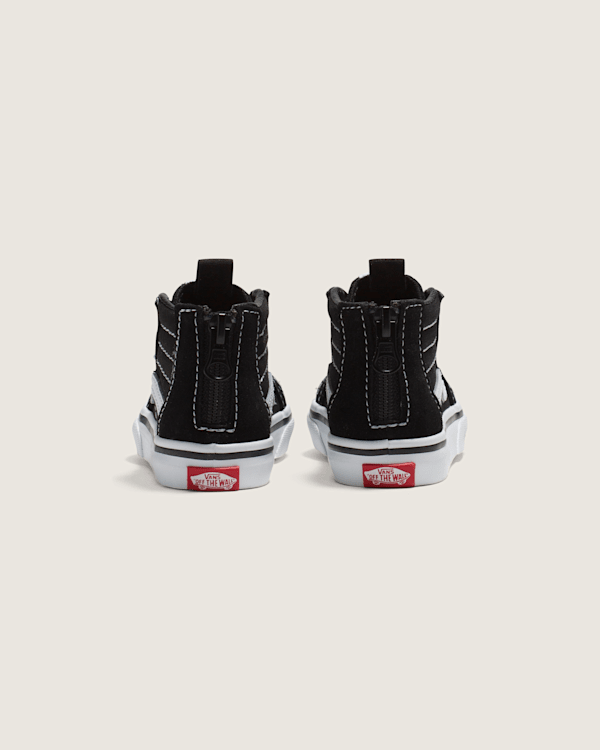 Vans | Toddler Sk8-Hi Zip Black/White Shoes