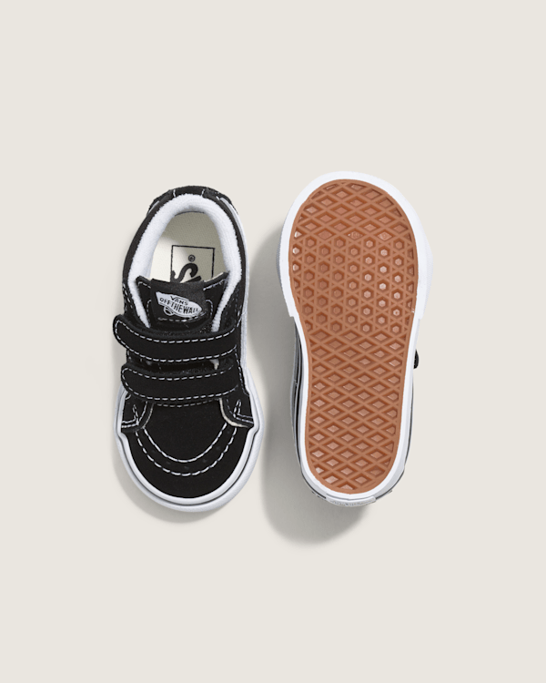 vokal bboy B系 Toddler SK8-Mid Reissue V Shoe in Black | Vans