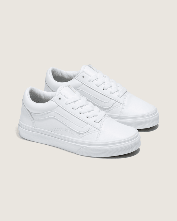 Old Skool Shoe in True White | Vans