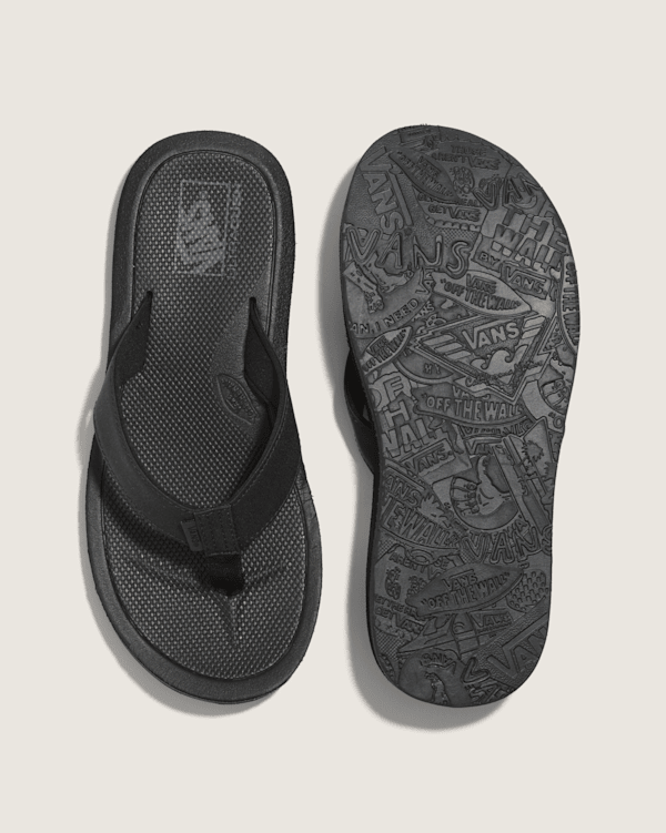 ★送料無料★VANS NEXPA SYNTHETIC ネックスパ スリッパ BLACK Vans | Nexpa Synthetic Black/Black/Pewter Sandals