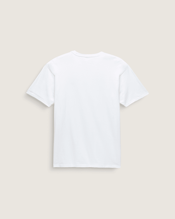 国内配送 VANS CHCKET FLAGS TEE WHITE SP24_Skate_AVELSTee_VN000GWKWH