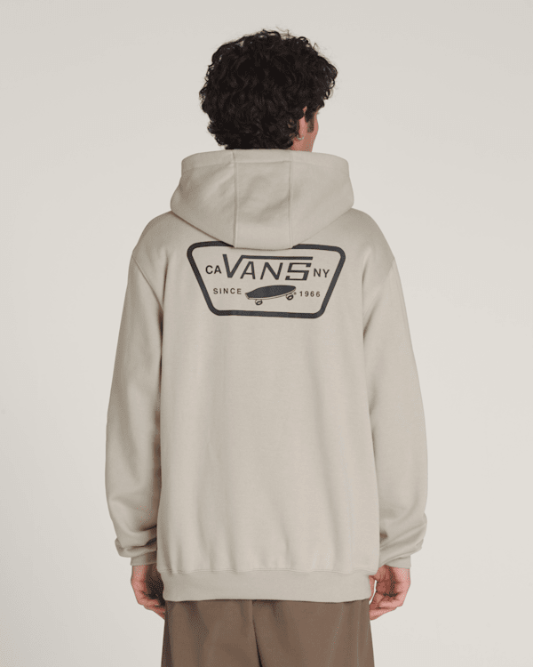 Full Patch Pullover Hoodie in London Fog Grey | Vans