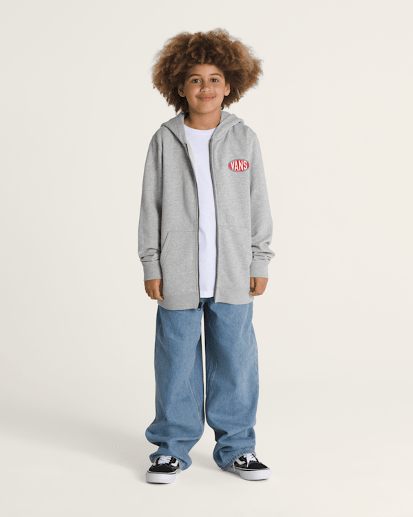 Kids Spray On Full-Zip Hoodie