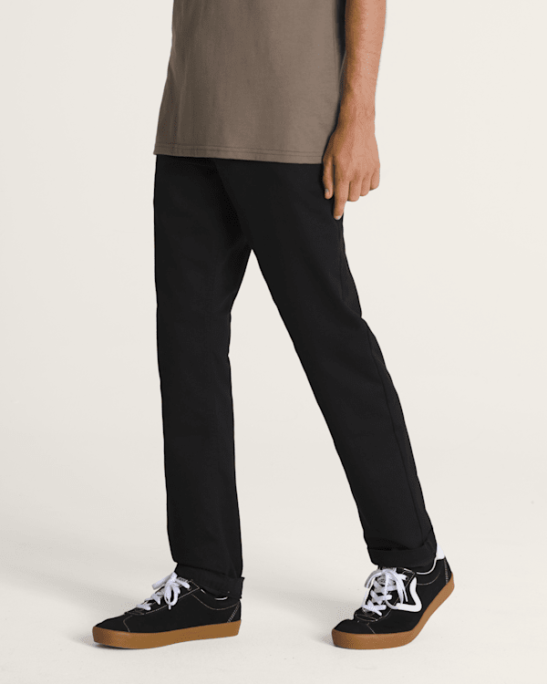 NARROW CHINO PANTS BLACK ナロウ チノパン 黒 Buy Black Regular Fit Stretch Chino Trousers (3-17yrs) from