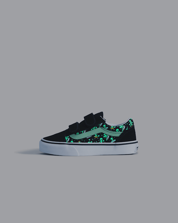 Velcro Vans Old Skool Pro Outfit Little Kids Old Skool V Shoe In