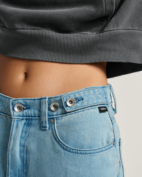 Cinched Check-5 Baggy Pants