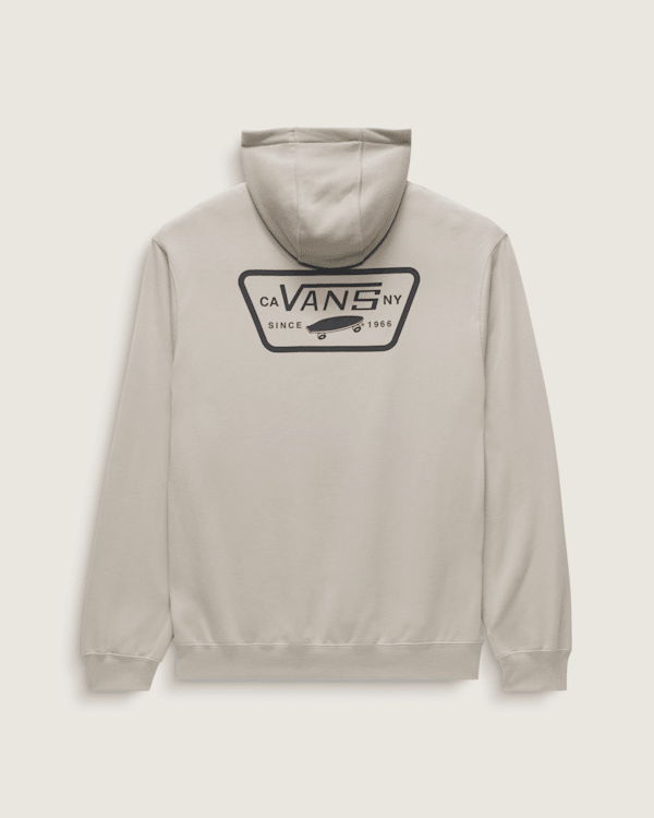 Full Patch Pullover Hoodie in London Fog Grey | Vans