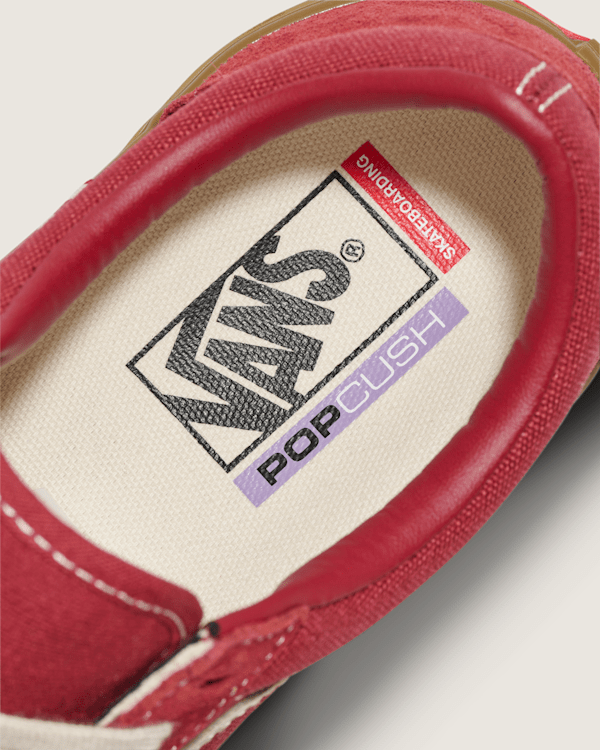 Skate Old Skool Shoe in Red / Gum | Vans