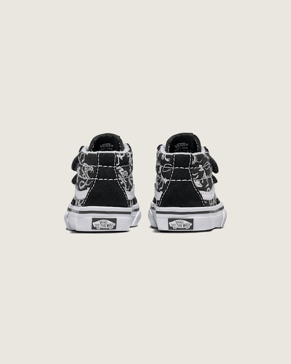 Toddler Sk8-Mid Reissue V Skeletons Shoe