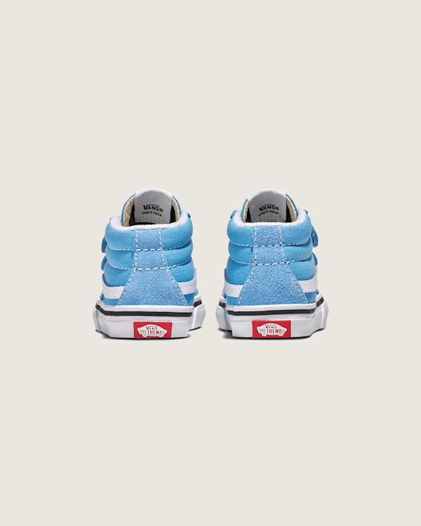 mee※ Toddler Sk8-Mid Reissue V Shoe in Heritage Blue | Vans