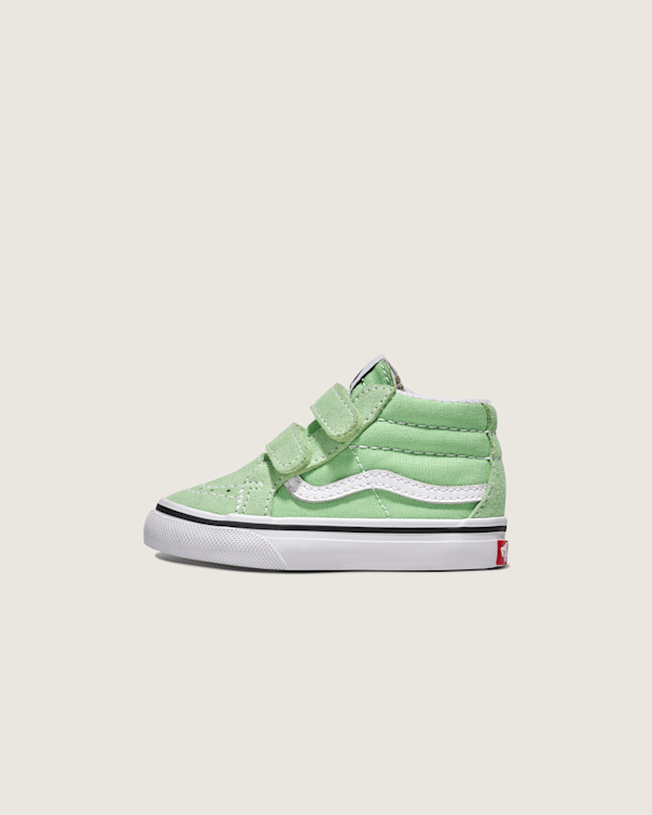 マイルド Toddler Sk8-Mid Reissue V Shoe in Pistachio Green | Vans