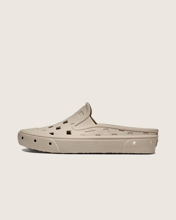 Slip-On Mule TRK Shoe in Silver Lining Beige | Vans