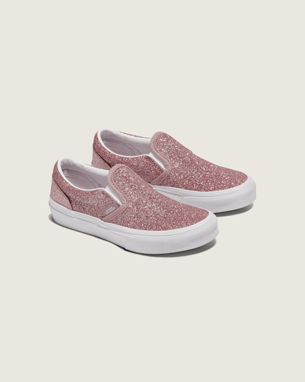Little Kids Classic Slip-On Glitter Shoe