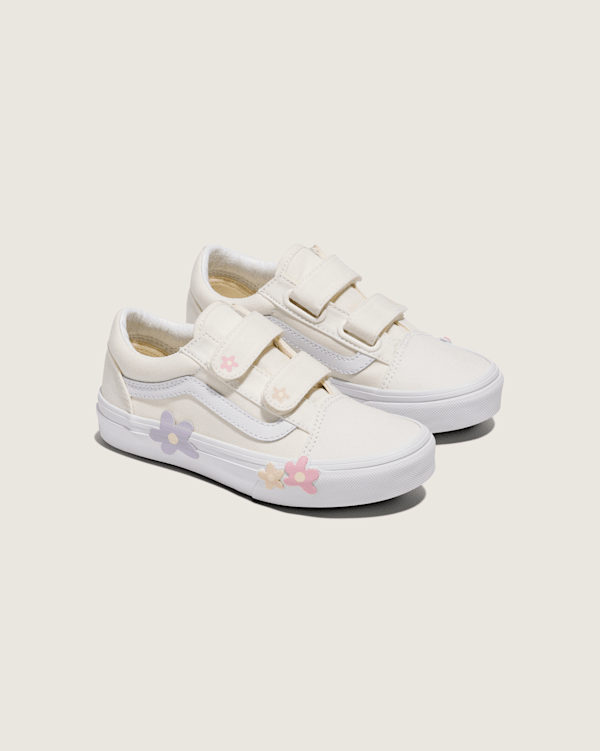 Little Kids Old Skool V Shoe en Marshmallow White | Vans CA