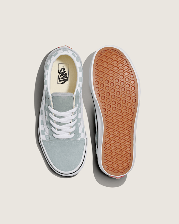 スニーカー VANS SS25 \"OLD SKOOL XL\" SNEAKER (VN000D56 52K1) Old Skool Shoe in Grey / Mist Green | Vans