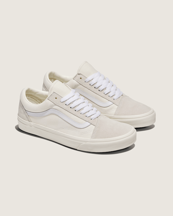 【VANS】 ★ OLD SKOOL COLLEGE ★ WHITE & BEIGE Old Skool Shoe in Mushroom Beige | Vans
