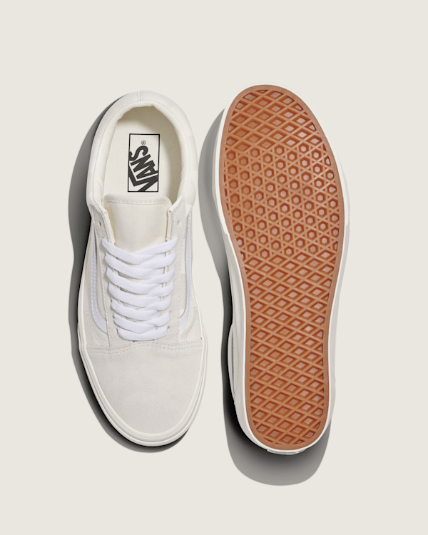 【VANS】 ★ OLD SKOOL COLLEGE ★ WHITE & BEIGE Vans Old Skool Skate Shoe - Mushroom Beige | Journeys