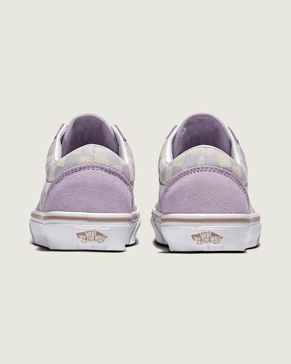 Old Skool Suede Checkerboard Shoe in Evening Haze Lavender