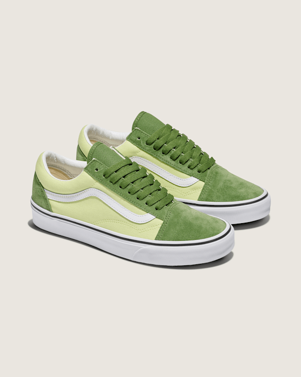 VANS★UA OLD SKOOL TRANSLUCENT★兼用★WHITE/GREEN Vans Translucent Old Skool Skate Sneakers Shoes White/Green
