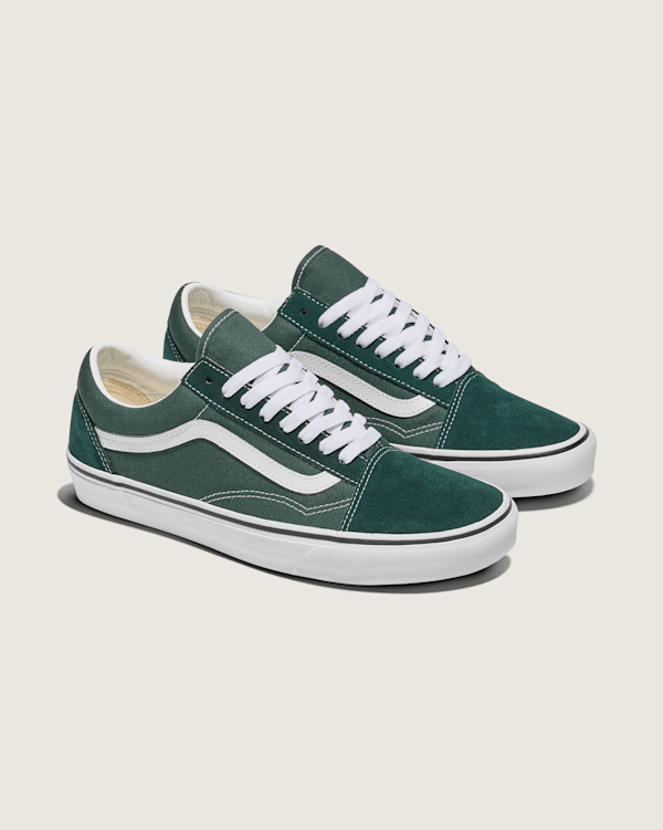 Old Skool Shoe in Scarab Green | Vans