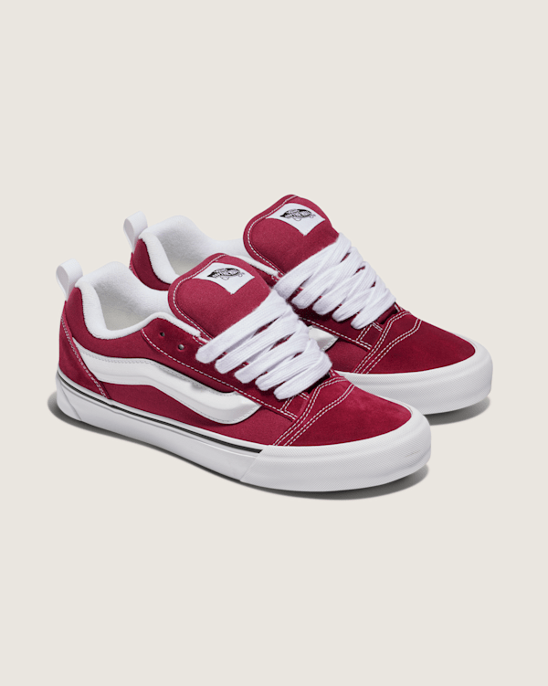 Knu Skool Shoe in Rhododendron Red | Vans