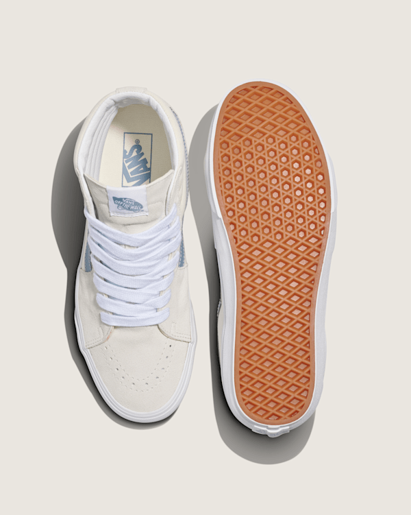 フェイスクリーム VANSKY Sk8-Hi Shoe en Cream / Citadel Blue | Vans CA