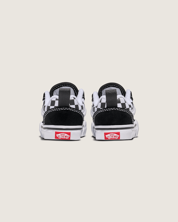 Toddler Knu Skool Shoe in Black White Vans