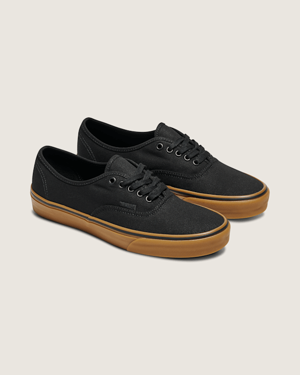 Authentic Shoe in Gum Black Vans