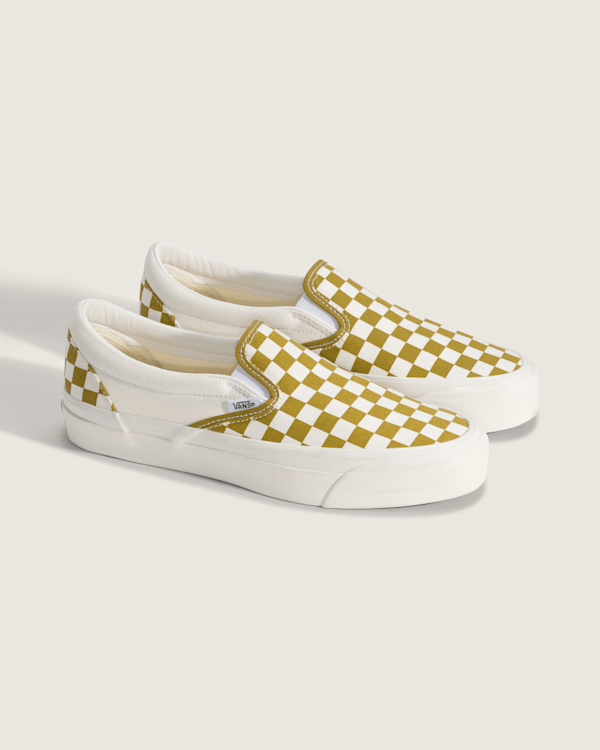 Buy Vans Vans Old Skool Lite Checkerboard Sneaker Yellow Premium