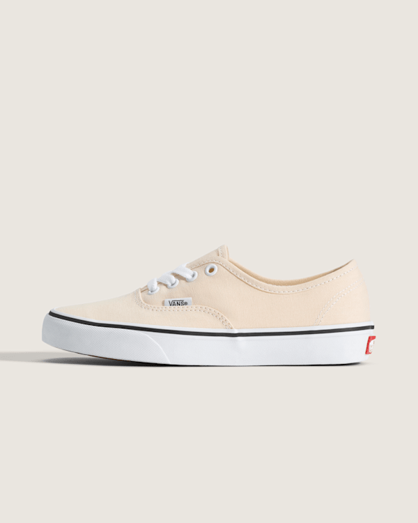 Authentic Shoe in Creme Brule Beige Vans