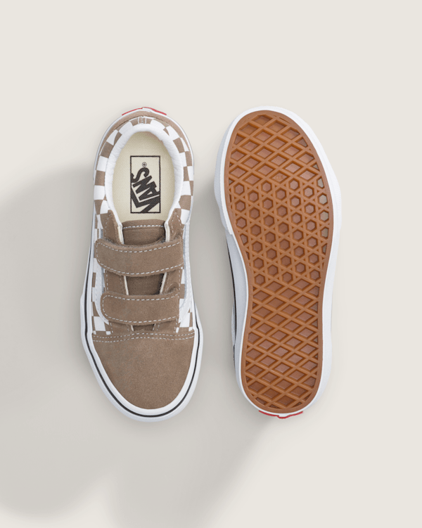 Little Kids Old Skool V Checkerboard Shoe