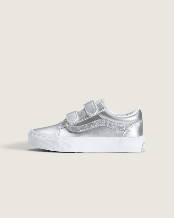 Little Kids Old Skool V Shoe in Dazzled Lunar Rock Grey | Vans