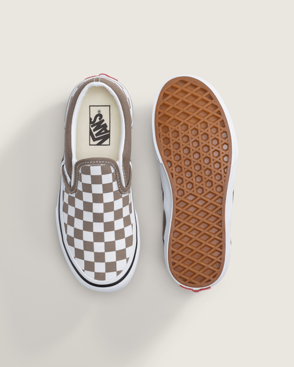 Little Kids Classic Slip-On Checkerboard Shoe