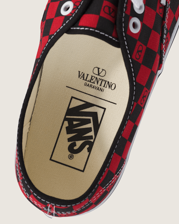 Valentino Garavani X Vans Authentic Checkerboard in