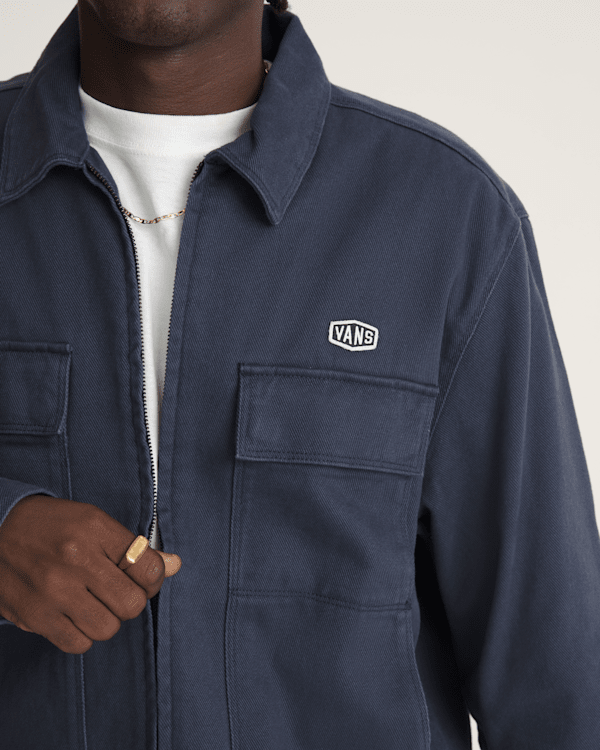 Mcavoy Station Jacket in Parisian Night Blue | Vans