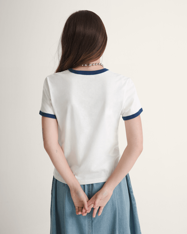 Drop V Ringer T-Shirt