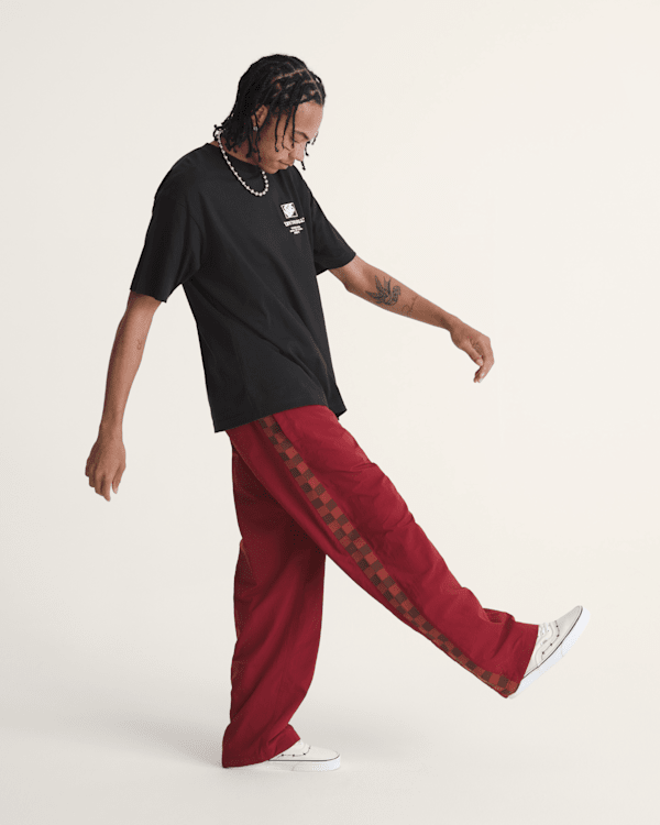 Ronnie Track Pants in Bordeaux Red | Vans