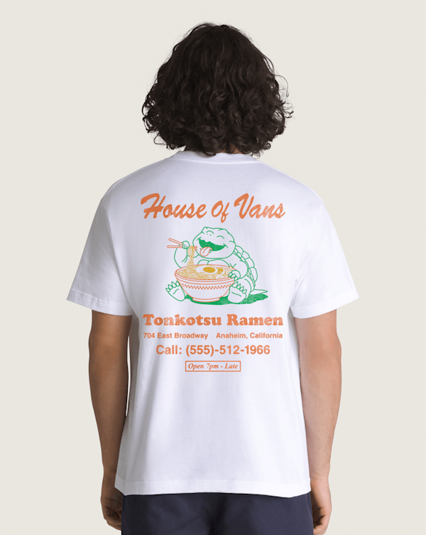 Hot Ramen T-Shirt in White | Vans