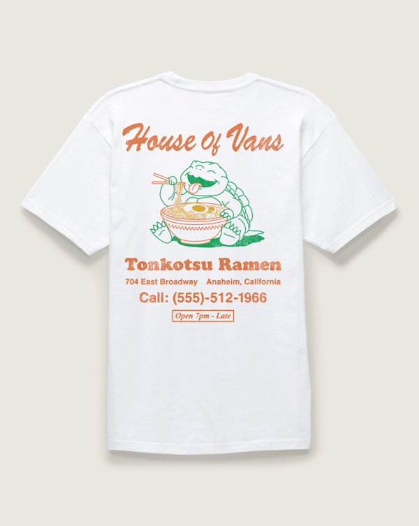 Hot Ramen T-Shirt in White | Vans