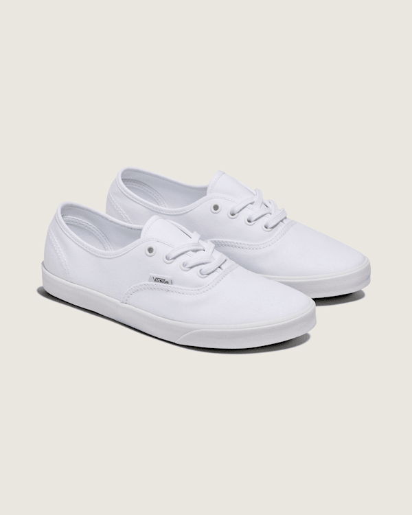 Authentic Lowpro Shoe in White / White | Vans